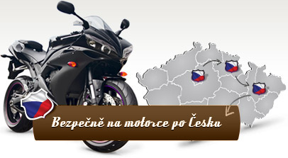 Bezpečně na motorce po Česku